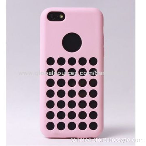 Silicone Case for iPhone 5c/iPhone Mini, Soft, Anti-scratch, Easy to Put-on and Remove